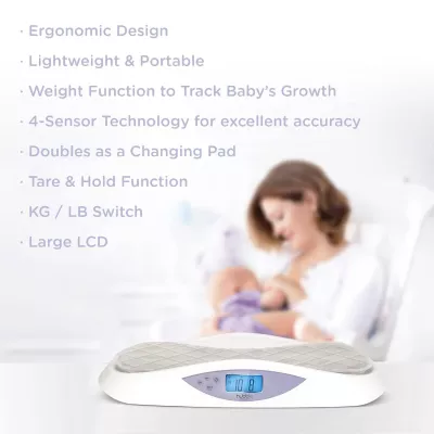 Hubble Connected Grow Smart Digital Baby Weighing Scale