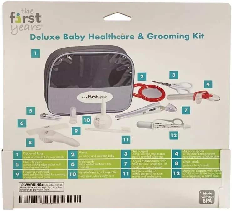 The First Years ARC Deluxe Healthcare & Grooming Kit