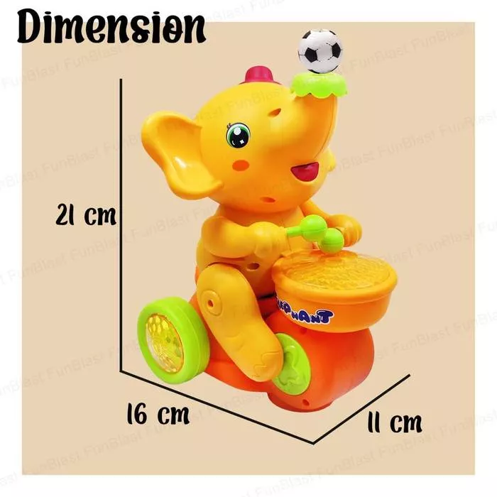 Elephant Toy with Levitation Ball – Kids Toy