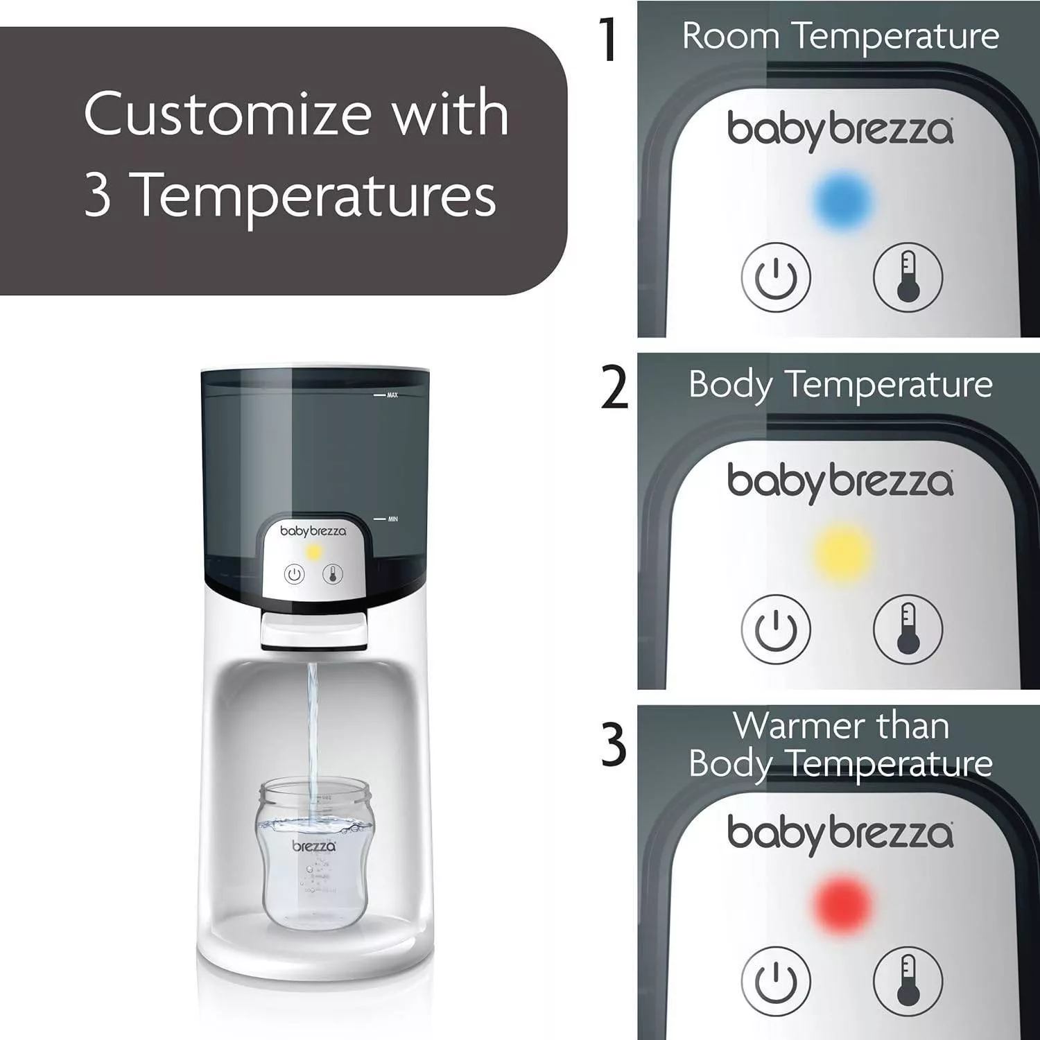 Baby Brezza Instant Warmer Instantly Dispense Warm Water
