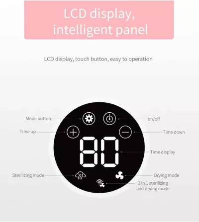 Cm bear Baby Bottle Warmer Steam Sterilizer 4 in 1