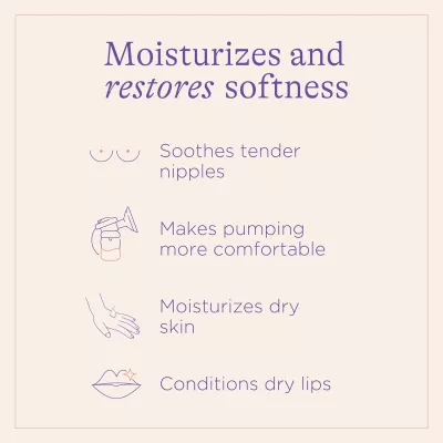 Lansinoh Organic Nipple Balm for Breastfeeding and Dry Skin