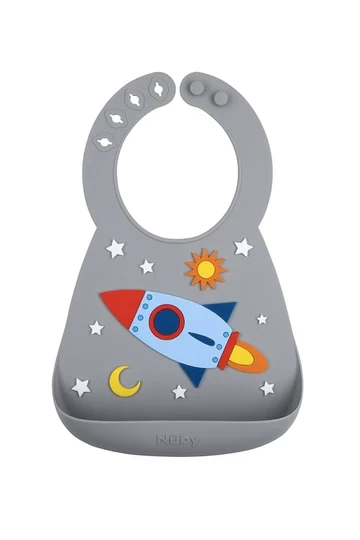Nuby Silicone 3D Bib