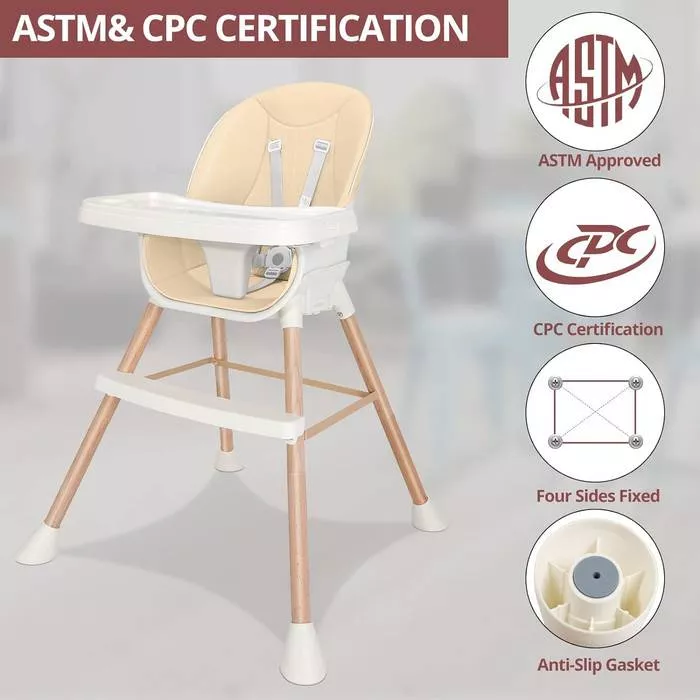 3-in-1 Baby High Chair