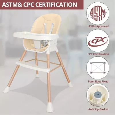 3-in-1 Baby High Chair
