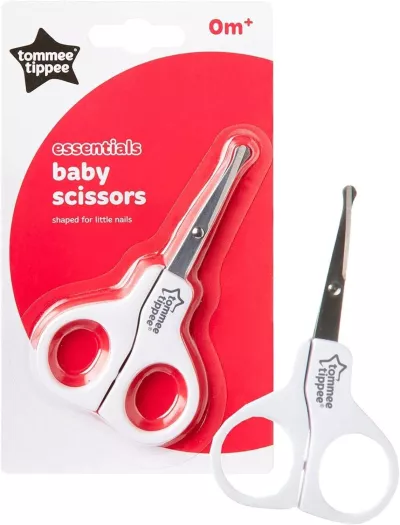 Tommee Tippee Essentials Baby Scissors 0m+