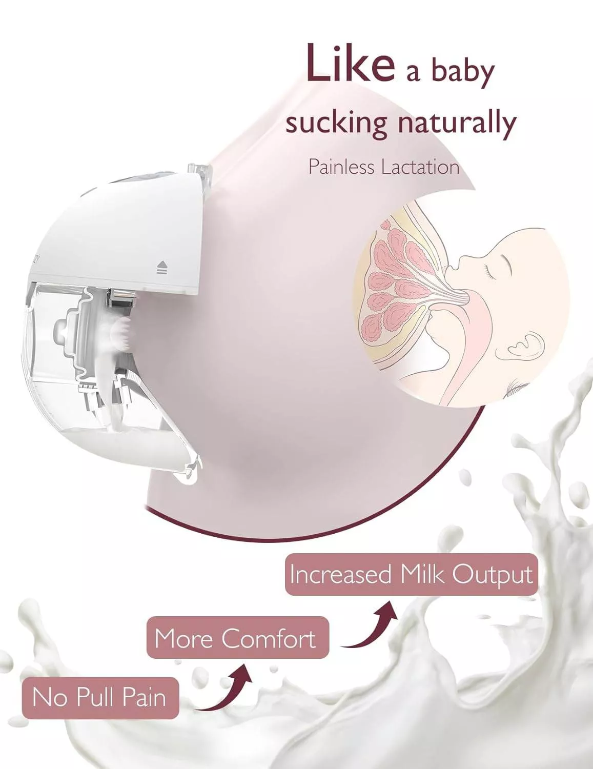 Momcozy Breast Pump Hands Free M5