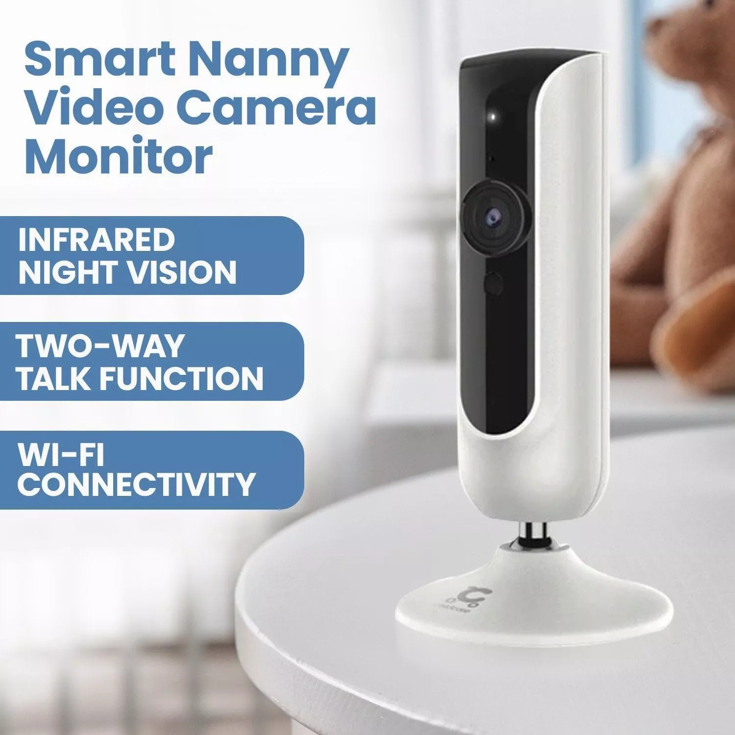 Hubble Connected Fam Cam Smart Wi Fi HD Baby Monitor