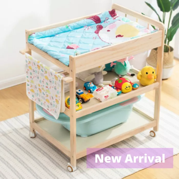 Wooden Changing Area