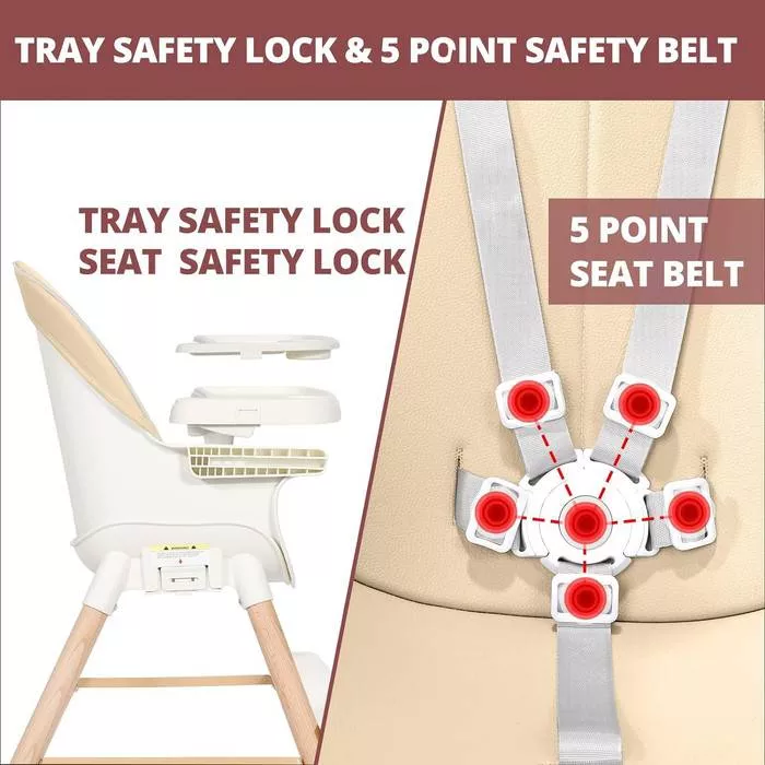 3-in-1 Baby High Chair