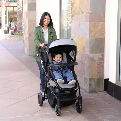 City Clicker Pro Snap Gear® Stroller Travel System with Ally 35 Infant Car Seat