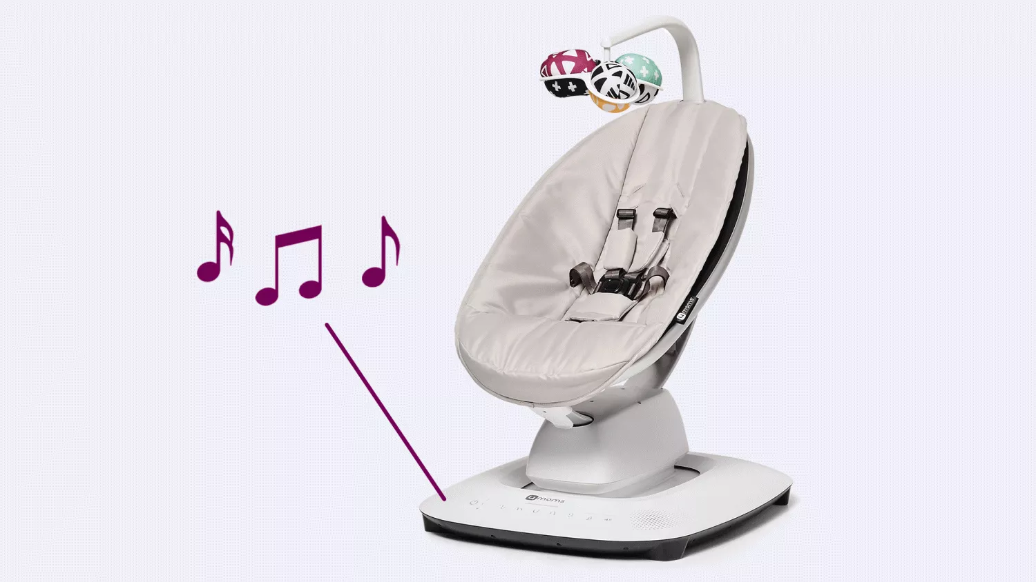 MamaRoo® multi-motion baby swing™