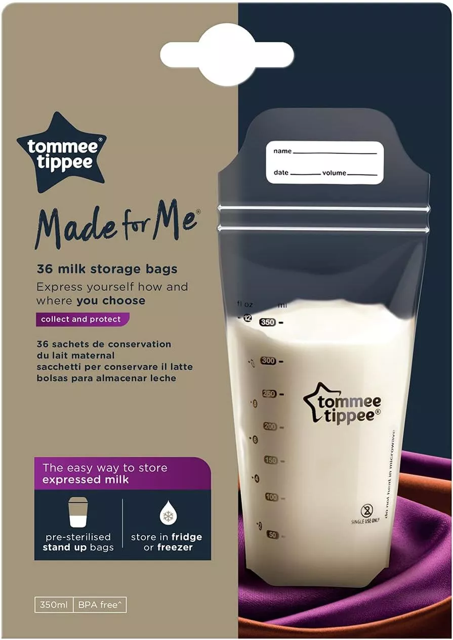Tommee Tippee Closer to Nature Breast Milk Storage Bags