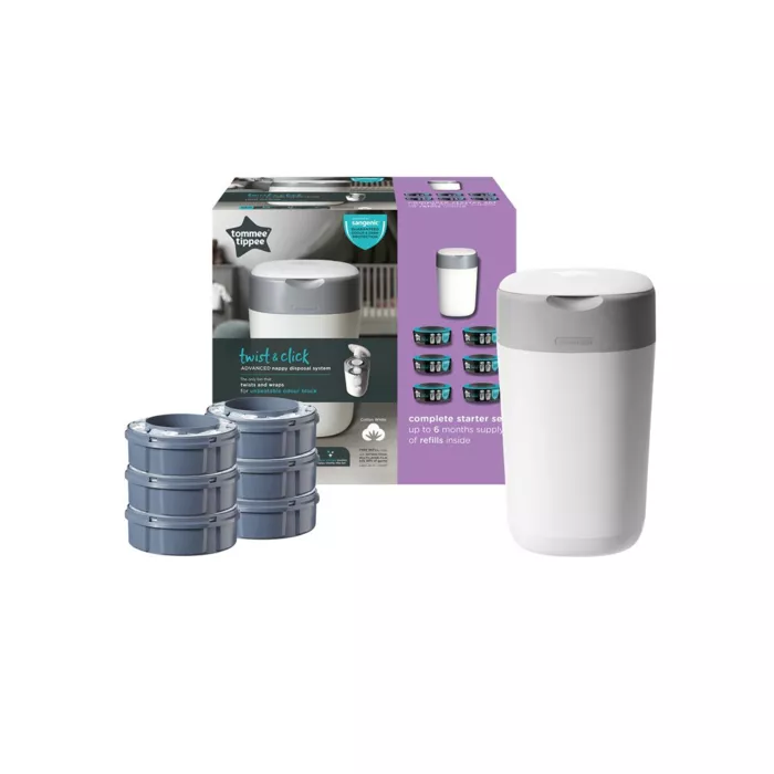 Tommee Tippee Twist & Click Tub with 6 Cassettes