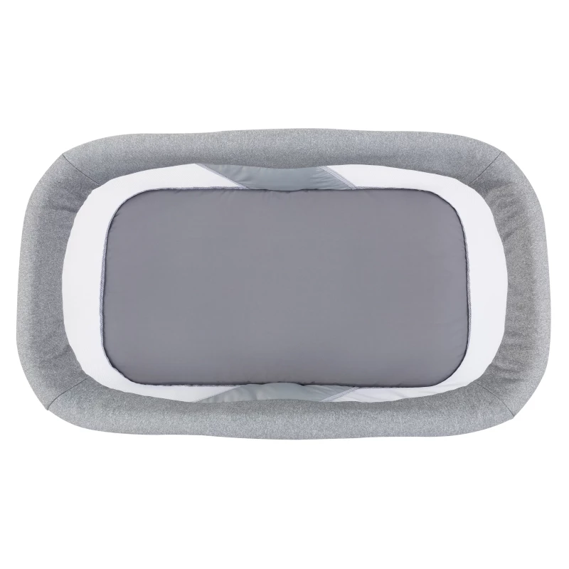 Quick-Fold 2-in-1 Rocking Bassinet- Shadow Stone Gray
