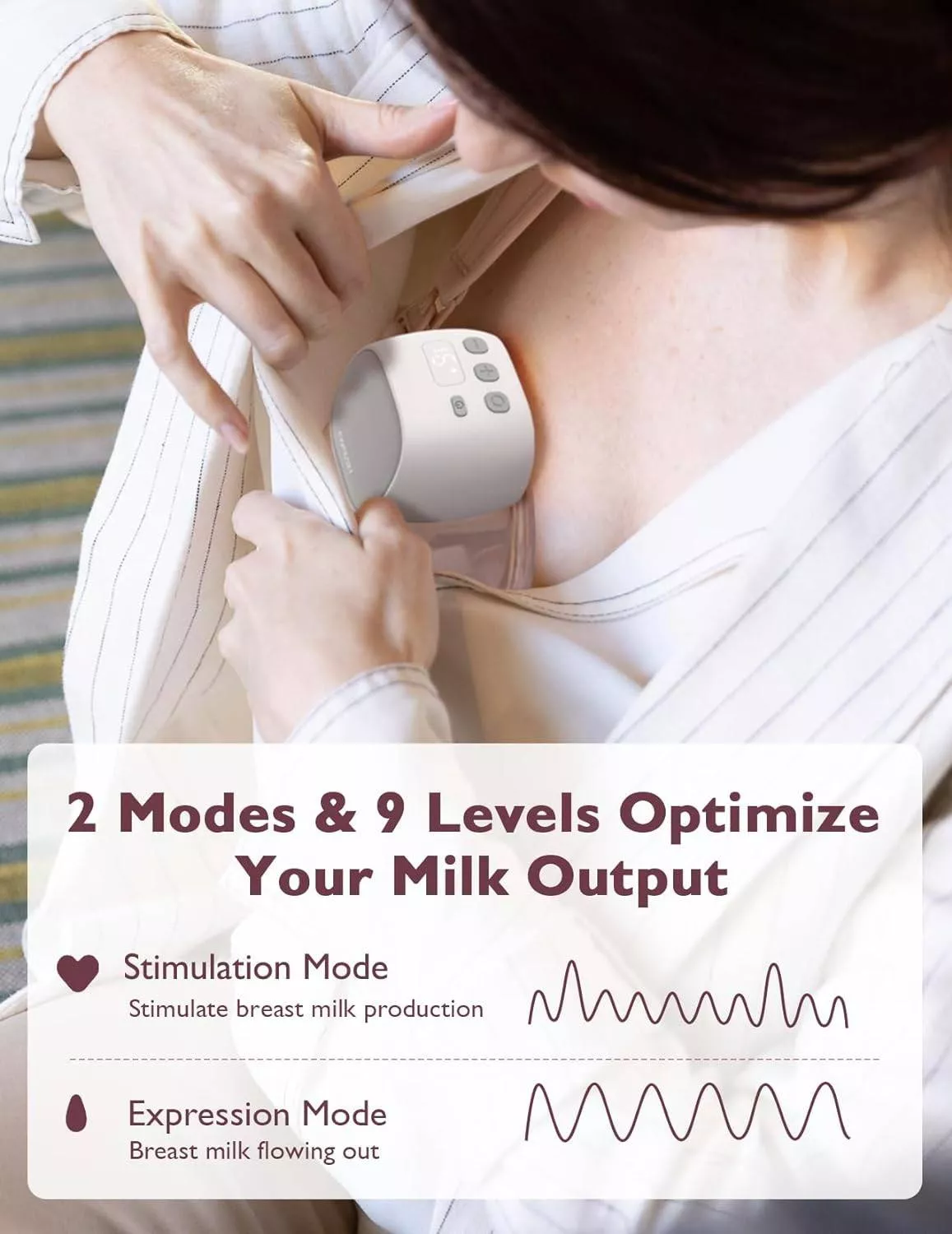 Momcozy Hands Free Breast Pump S9 Pro
