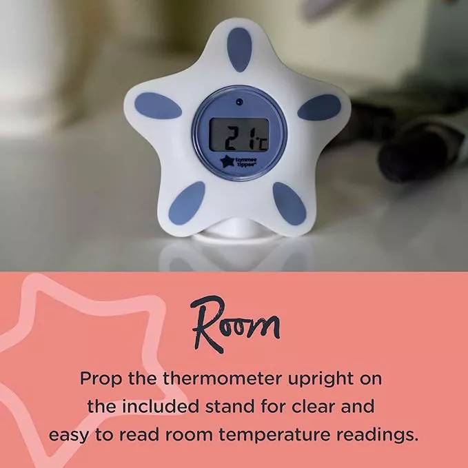 Tommee Tippee Closer To Nature Bath And Room Thermometer