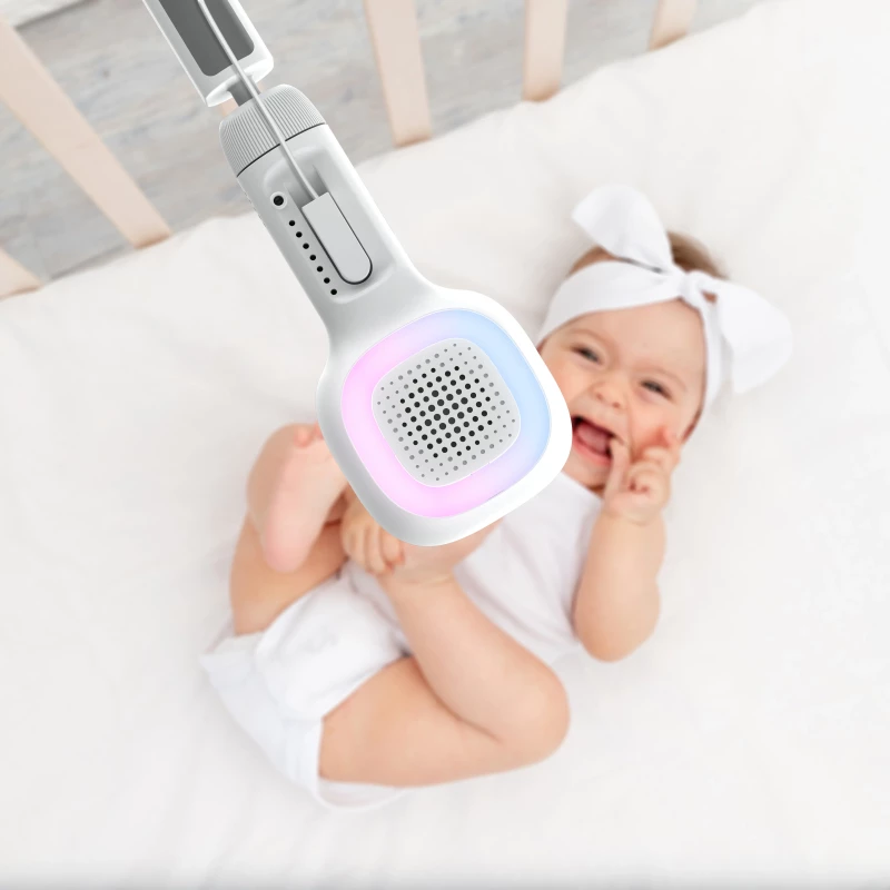 SkyVision AI Pro Twin with Adjustable Crib Mount