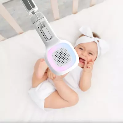 SkyVision AI Pro Twin with Adjustable Crib Mount