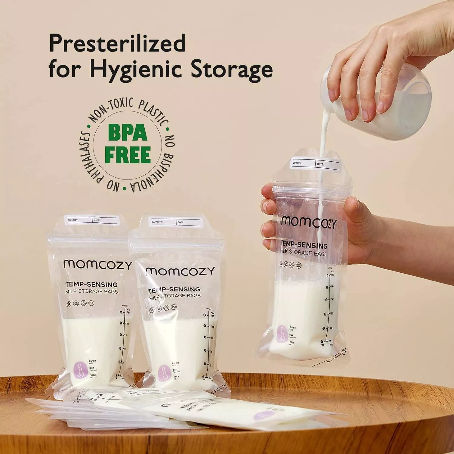 Momcozy Breastmilk Storing Bags