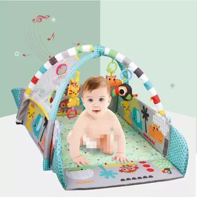 Multifunction 5 in 1 Musical Floor Gym Crawling Baby Mats