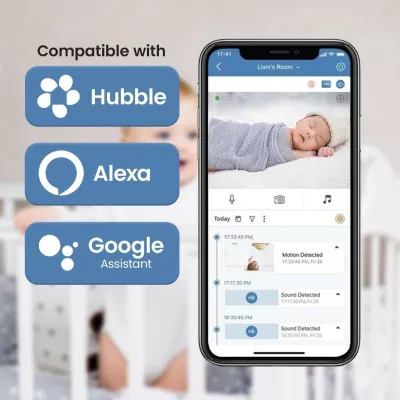 Hubble Connected Fam Cam Smart Wi Fi HD Baby Monitor