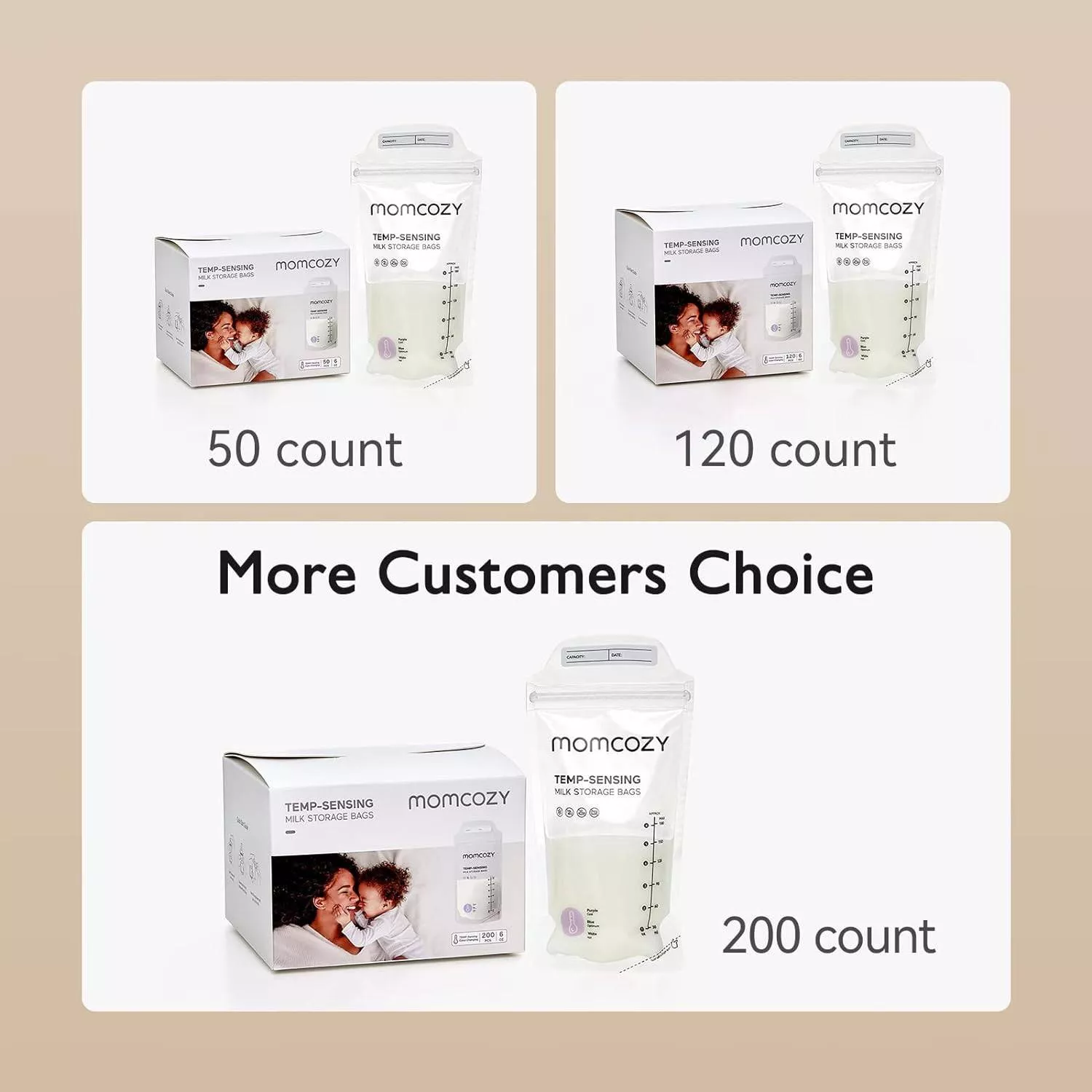 Momcozy Breastmilk Storing Bags