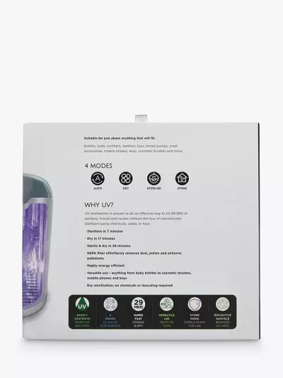 Vital Baby Nurture Advanced Pro UV Steriliser & Dryer