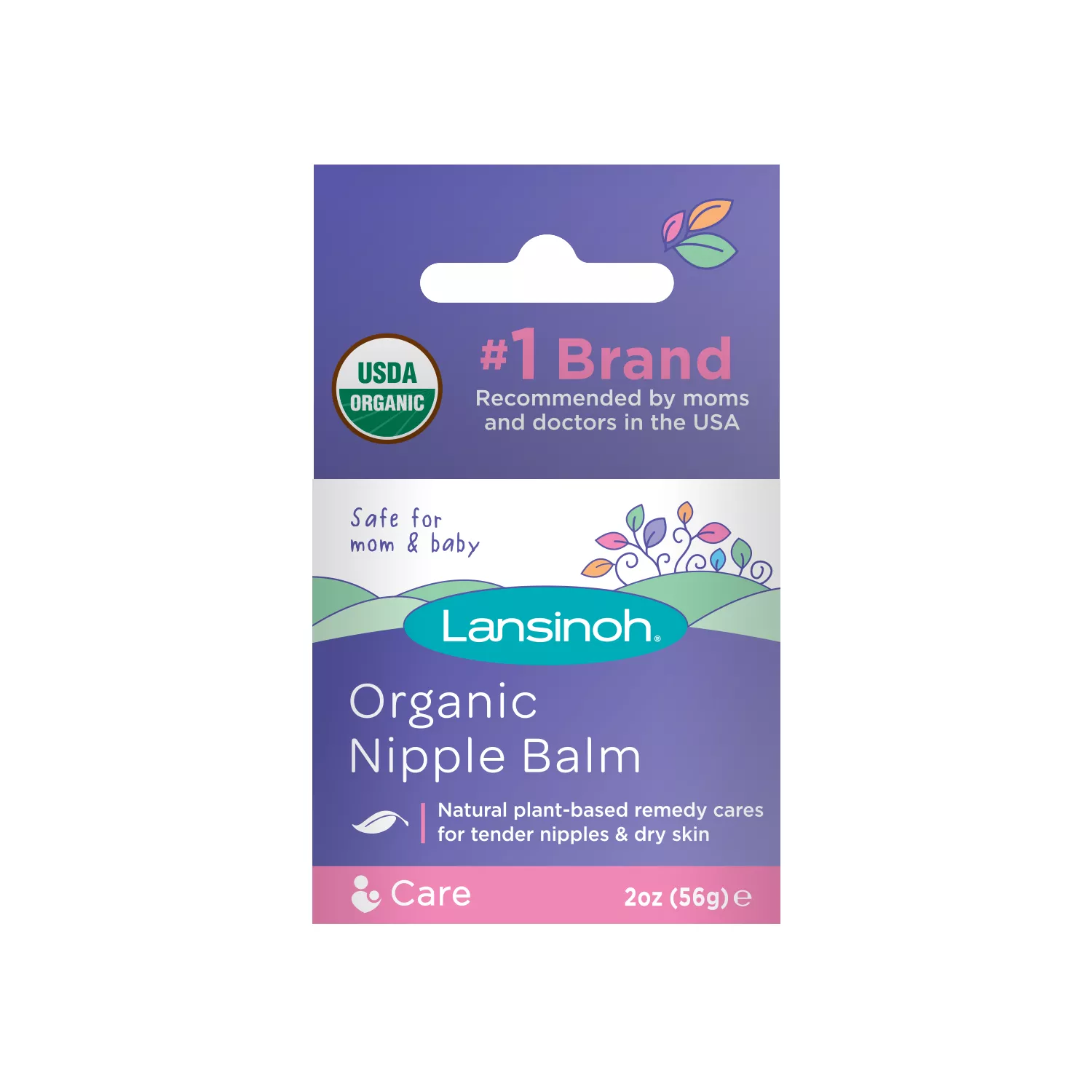 Lansinoh Organic Nipple Balm for Breastfeeding and Dry Skin