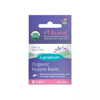 Lansinoh Organic Nipple Balm for Breastfeeding and Dry Skin