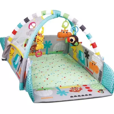 Multifunction 5 in 1 Musical Floor Gym Crawling Baby Mats