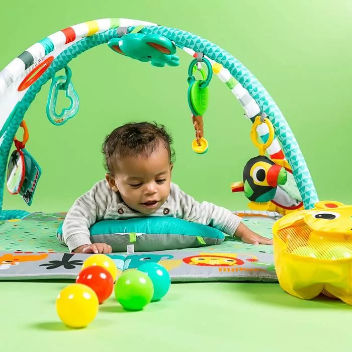 Multifunction 5 in 1 Musical Floor Gym Crawling Baby Mats