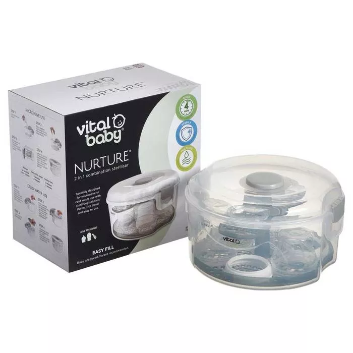 Vital Baby Nurture 2 in 1 Combination Steriliser