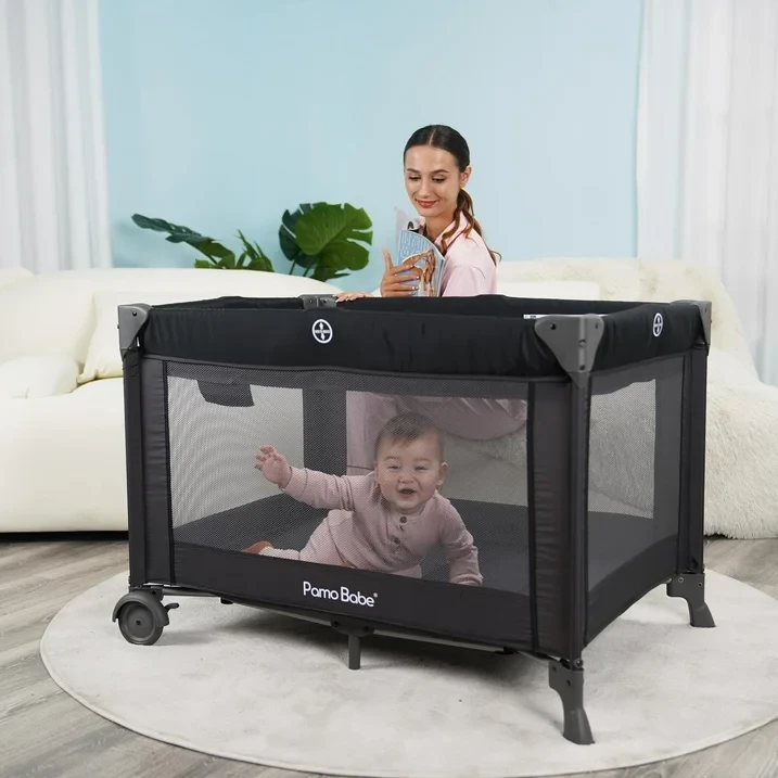 4-in-1 Standard Convertible Playpen Bed