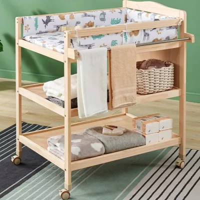 Wooden Changing Area