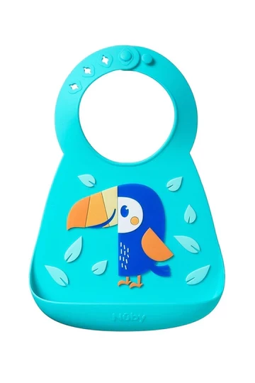 Nuby Silicone 3D Bib
