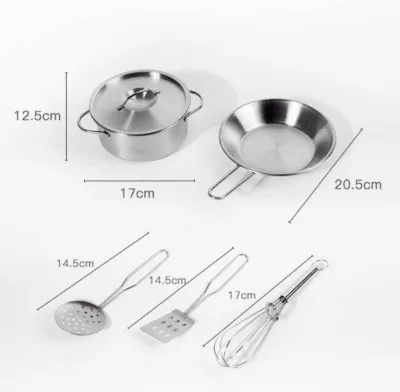 2in1 Pretend Cooking Sets Wooden Electric Kitchen Toys with Real Water