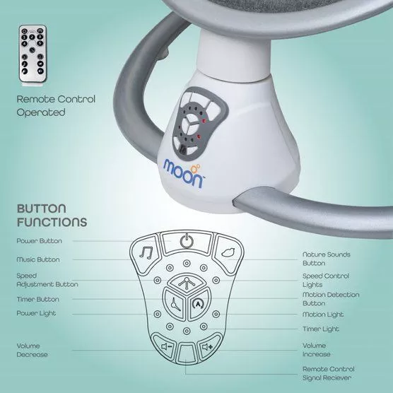 Moon Baby Swing GREY