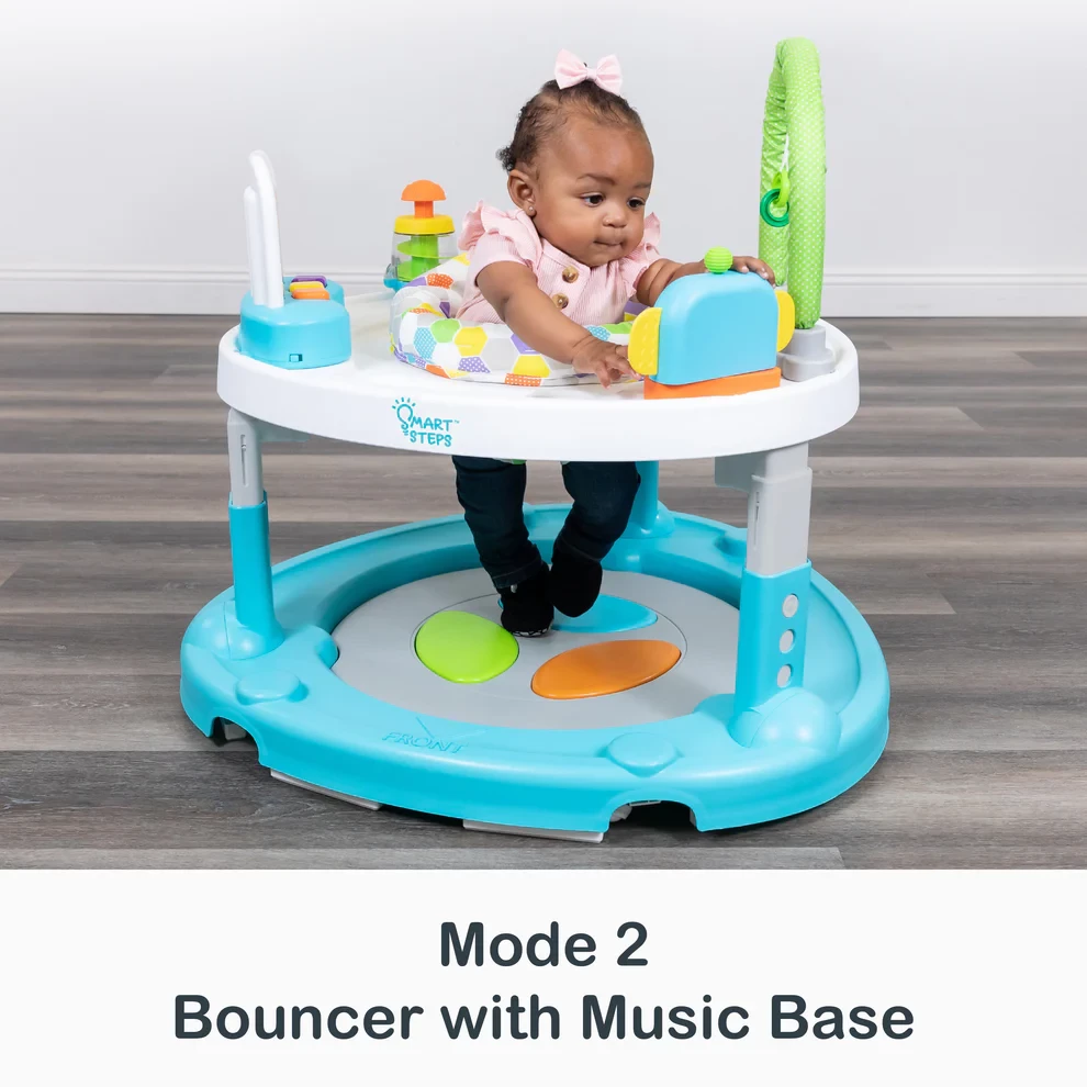 Bounce N’ Dance 4-in-1 Activity Center Walker in Harmony Fun