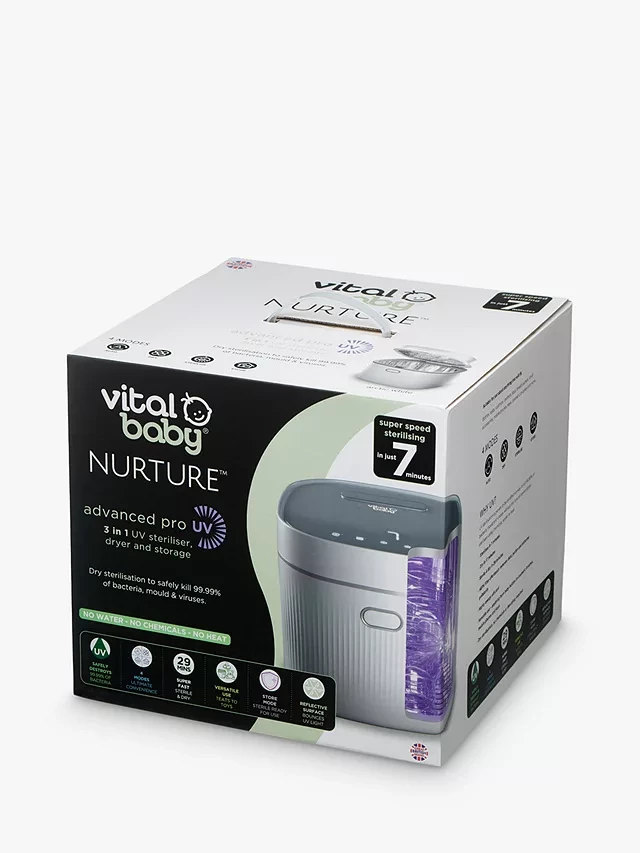 Vital Baby Nurture Advanced Pro UV Steriliser & Dryer