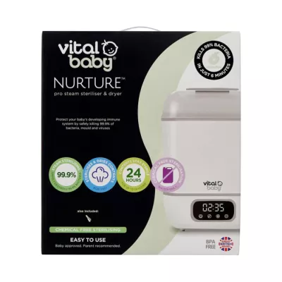 Vital Baby Nurture Pro Steam Steriliser & dryer