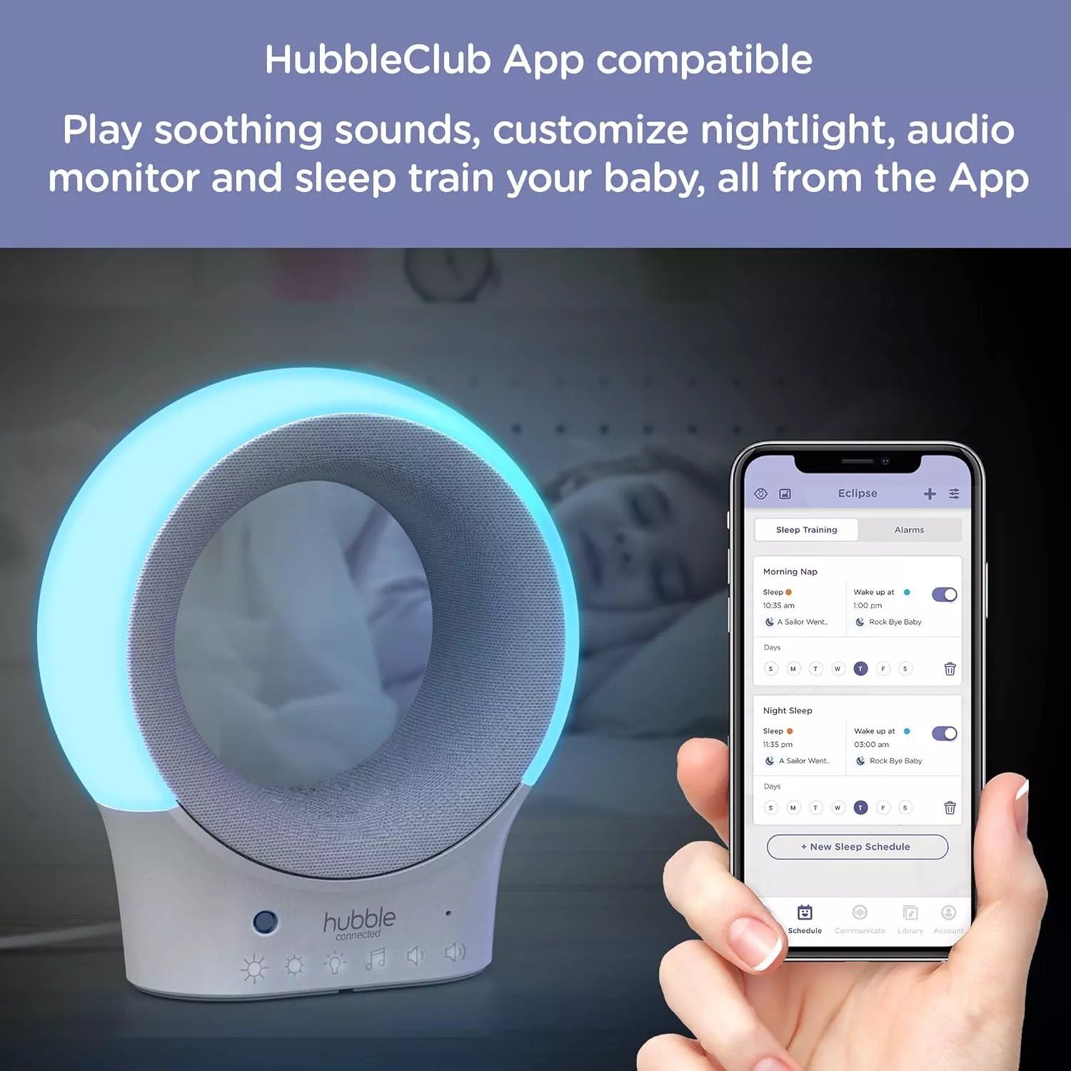 Hubble Eclipse Baby Monitor