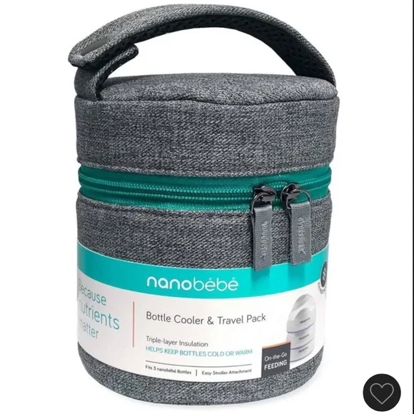 Nanobebe triple insulated cooler/travel bag