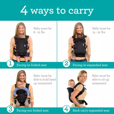 Infantino Flip Advanced 4-in-1 Carrier - Ergonomic, Convertible