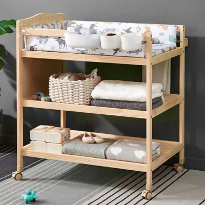 Wooden Changing Area