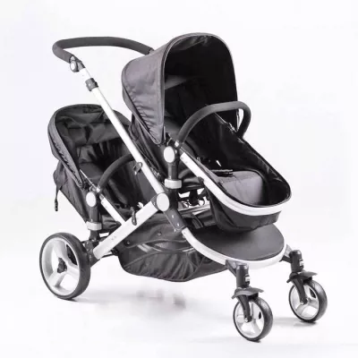 QTbabies Twin Double Stroller
