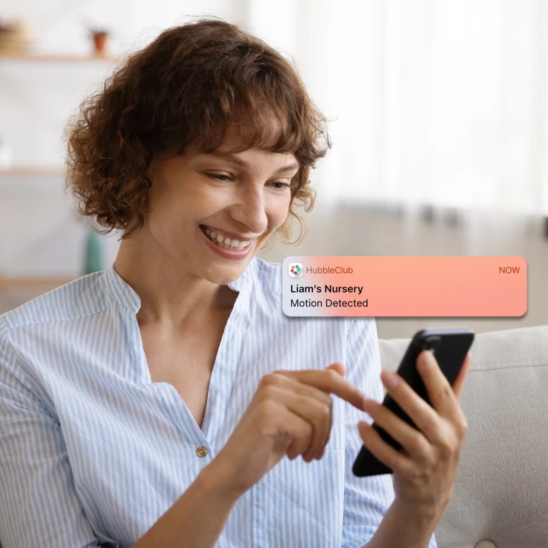 SkyVision AI Pro Twin with Adjustable Crib Mount