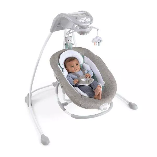 Ingenuity InLighten 2-in-1 Baby Swing & Rocker