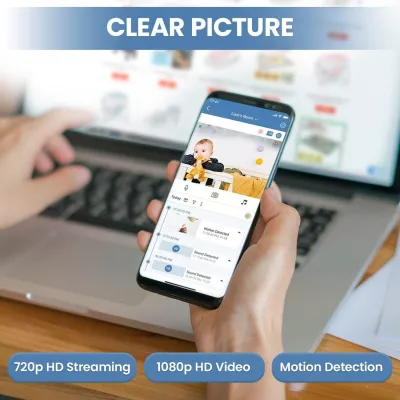 Hubble Connected Fam Cam Smart Wi Fi HD Baby Monitor