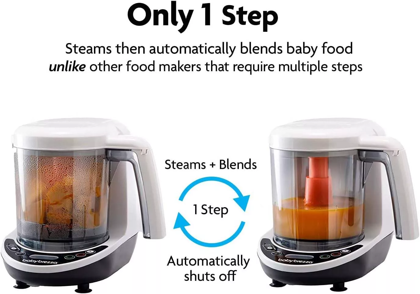 Baby Brezza One Step Food Maker Set,